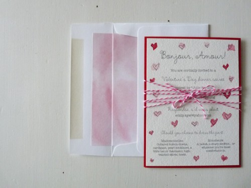 Valentine’s Day Party Invitations - Em for Marvelous