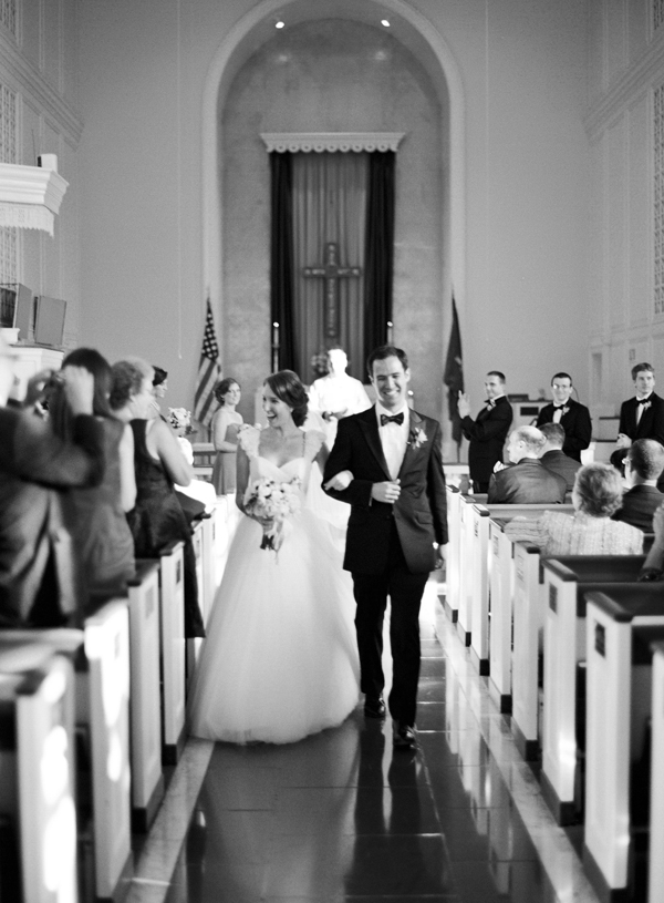 walking up the aisle
