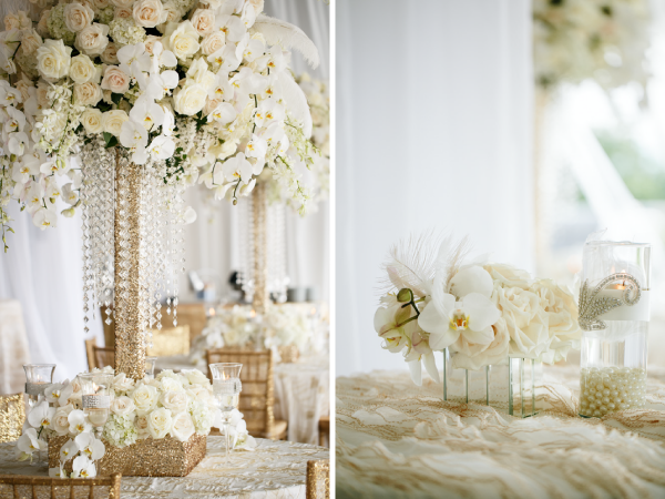 orchid-and-feather-centerpieces