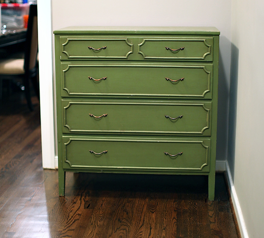 green-dresser