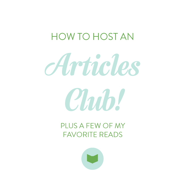 how-to-host-an-articles-club