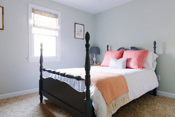 cheerful guest room