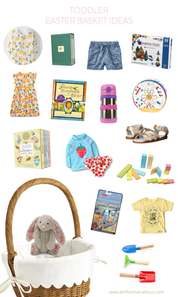 toddler Easter basket ideas