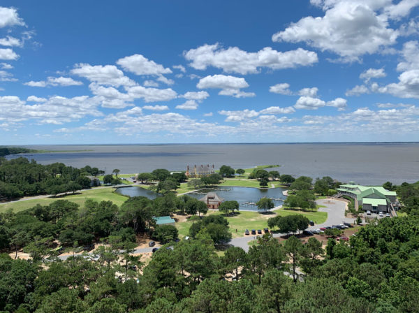 view from Currituck Light